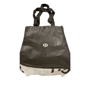 Lululemon Athletica White Tote shopping Bag
